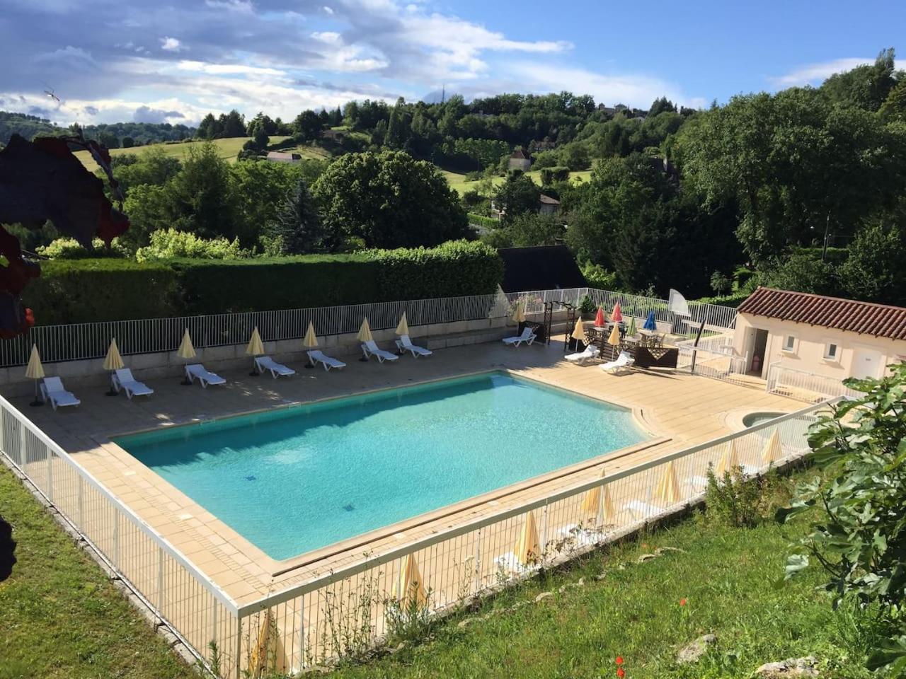 Le N5 Des Hauts De Sarlat Apt Duplex Clim, Piscine, Parking Eksteriør bilde